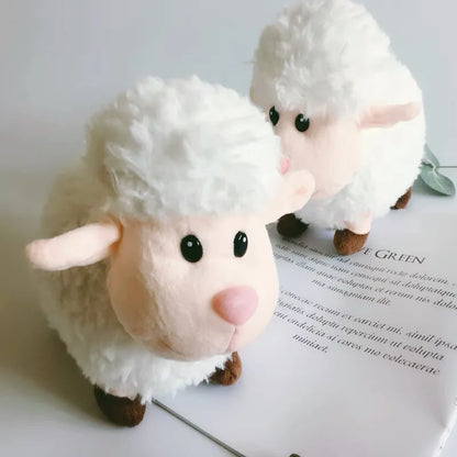 Export Korea Market High Quality Long plush Sheep Stuffed Animal Plush simulation Lamb Doll Toys for Children Room Decor Present