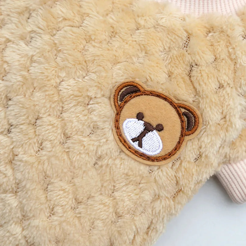 Winter Warm Pet Clothes for Small Dogs Puppy Cat Pullover Soft Fleece Chihuahua Vest French Bulldog Costume Yorkie Pug Jacket