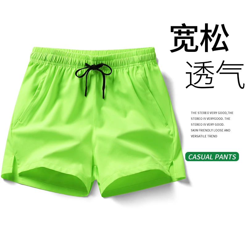 Summer Hot Selling Sports Shorts, Running Pants, Three Piece Pants, Men's and Women's Zippered Pockets, Couple's Short