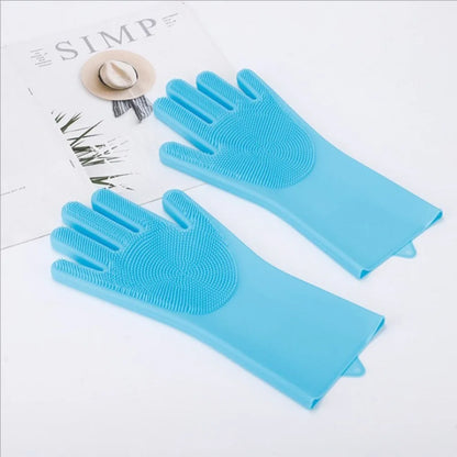 Bathroom Dog Cats Bath Brush Massage Gloves Soft Rubber Comb Pet Accessories For Cats Shower Cleaning Tools Suppliers