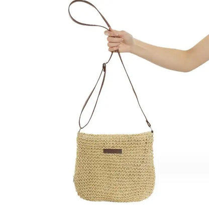 Women's Straw bag for Summer Woven Shoulder Bags for Women Messenger Bohemian Beach Bags Handbag Vacation